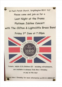 Jubilee Concert in Drighlington